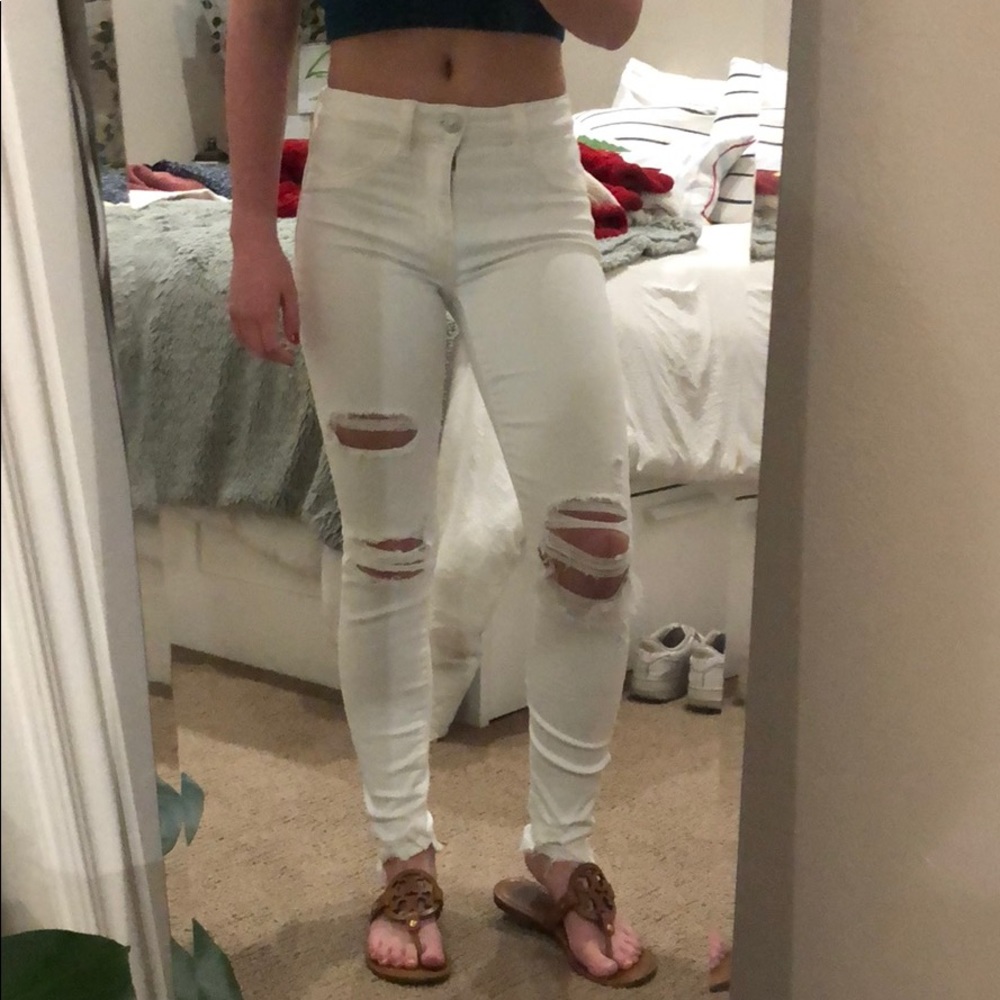 NWOT white jeans